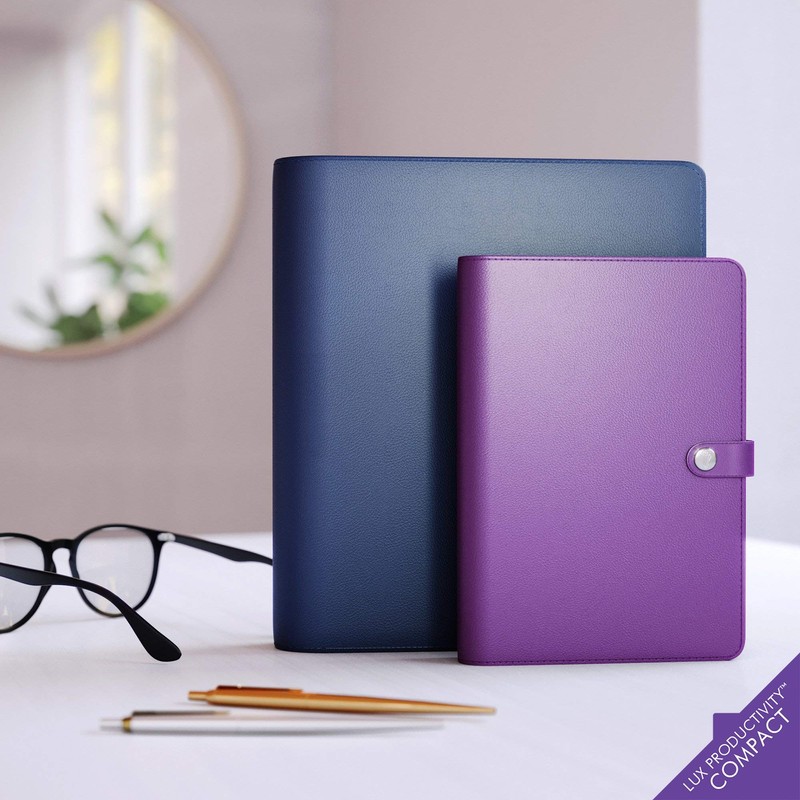 LUX Productivity COMPACT Planner – Best Undated 2024 Diary/Organizer with