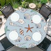 Outdoor Round Tablecloth with Elastic Band, Diameter 90 cm, Elastic