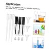 minkissy 2 Sets Mascara Tube Plastic Bottles with Droppers Plastic