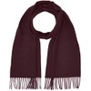 GANT Herren SOLID Lambswool Scarf Schal, Purple FIG, ONE Size