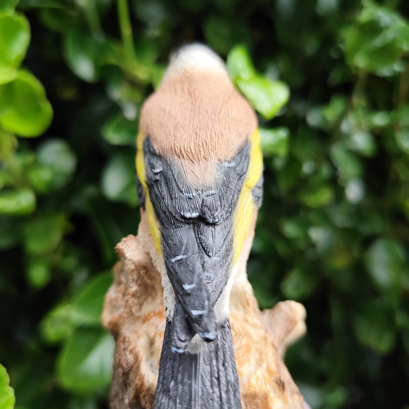 Vivid Arts - Singing Songbird – Realistic Goldfinch Bird Ornament