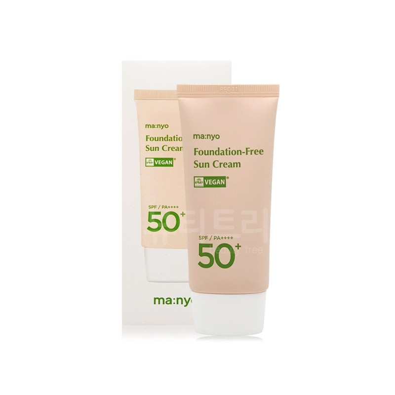 Manyo Factory Foundation Free Sun Cream 50ml / 마녀공장 파데