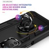 Funda Rudo Con Anillo Para Moto E32 / E32s