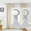 Wood Curtain Rod Brackets, MfhdgXAvs 2Pcs Wall Mount White Closet
