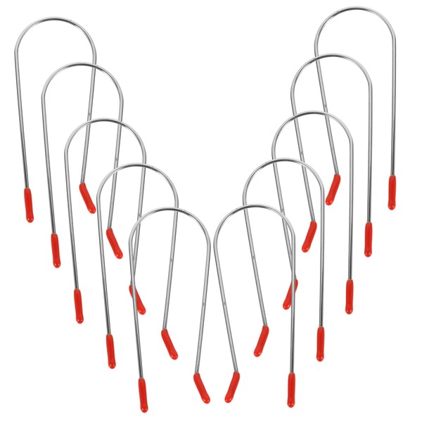 VICASKY 16pcs Stainless Steel Hot Roller Clips Replacement for Electric