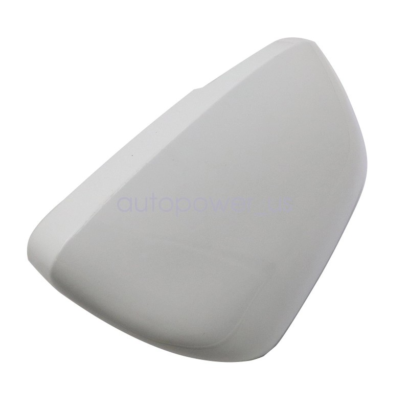Soillar Rearview Mirror Cover Cap White Passenger Side RH Fits