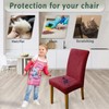 Oloepfo Chair Covers for Dining Room Chair Covers Set of