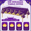 Blushtier 97 Pcs Ramadan Eid Mubarak Party Tableware Set for