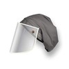 Satin-Lined Pro Scrub Cap, Adjustable Working Cap, Detachable Face Shield,