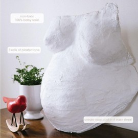 Pearhead Belly Casting Kit, Pregnancy Keepsake Making Kit, Easy DIY Plaster C...