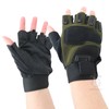 SHENKEL 5.11 Type Half Finger Tactical Gloves OD Olive Drab