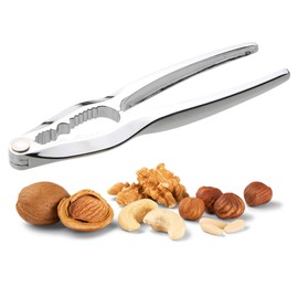 Bridge2shopping Zinc Alloy Nutcracker Walnut Shell Remover (6.5 Inch x 2.5 cm)
