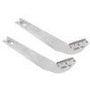 Walfront 2Pcs Drill Bit Angle 118 Degree Metal Blade Measurement