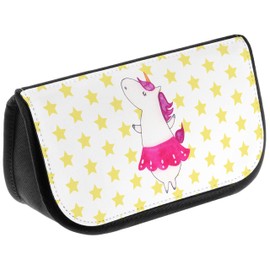 Mr. & Mrs. Panda Cosmetic Bag Unicorn Ballerina Gift Makeup Bag Toiletry Bag Unicorn, Pegasus, Unicorn, Fun, Unicorn Decoration, Home, White, Hand Drawn
