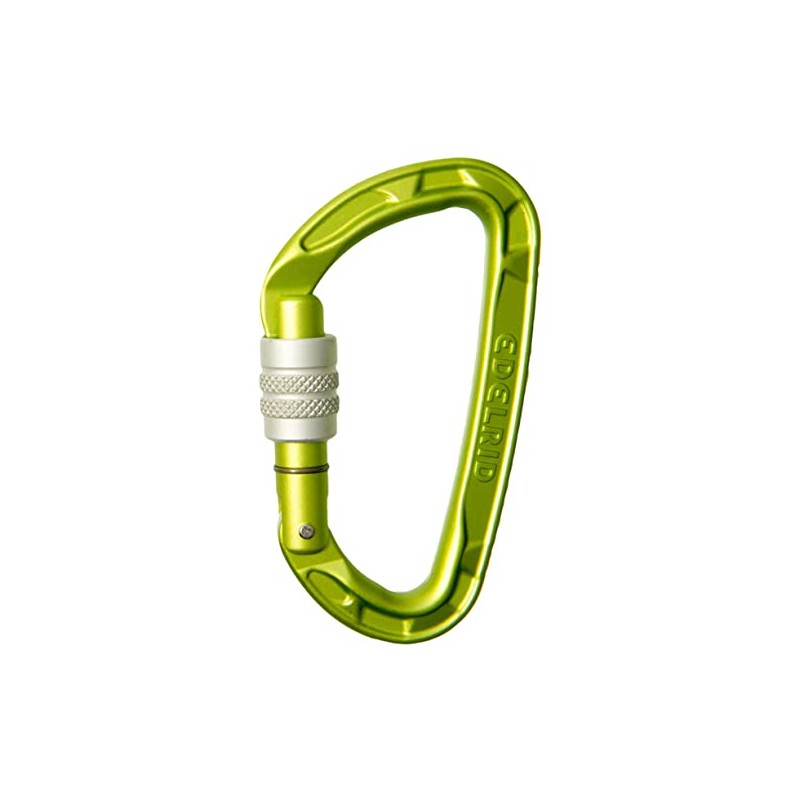 Edelrid Pure Screw 3 (Color: Oasis), Mountain Climbing, Carabiner, Screw