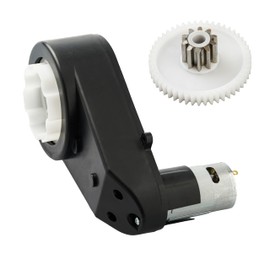 550 30000RPM Gearbox with 12V Motor for Power Wheels, RS550 12 Volt DC Motor High Speed Match Children Powered Ride On Car