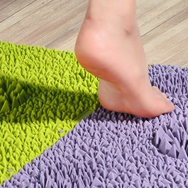 Hanui Tongsang prefabricated foot acupressure plate pointed sole acupressure mat acupressure plate 1+1, green 1+1 / 하늬통상 조립식 발지압판 뾰족 발바닥 지압 매트 지압판 1+1, 그린1+1