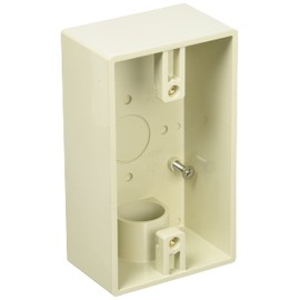 Mirai Industry PVR22-1LJ Exposed Switch Box for Splashproof Plates, 1 Way Beige, Price for 1 Piece