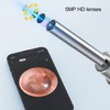 Visible Ear Pick Silicone Spoon ABS Handle HD Ear Endoscope