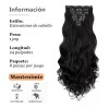 Felendy Clip En Extensiones De Cabello 8 Piezas De Cabeza