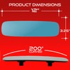 Utopicar frameless Rearview Mirror