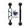 Babester B494-2 Underwater Camera Ball Joint Arm System Lightweight 150mm
