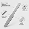 Double-Sided Metal Guitar Fret File with Cleaning Brush for Fret