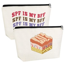 Nurse Practitioner Gifts for Women Makeup Bag Dermatology Nurse Gift Skin Doctor Gifts for Daughter Sister Friend Dermatologist Gift Cosmetic Bag Appreciation Graduation Birthday Present Travel Pouch