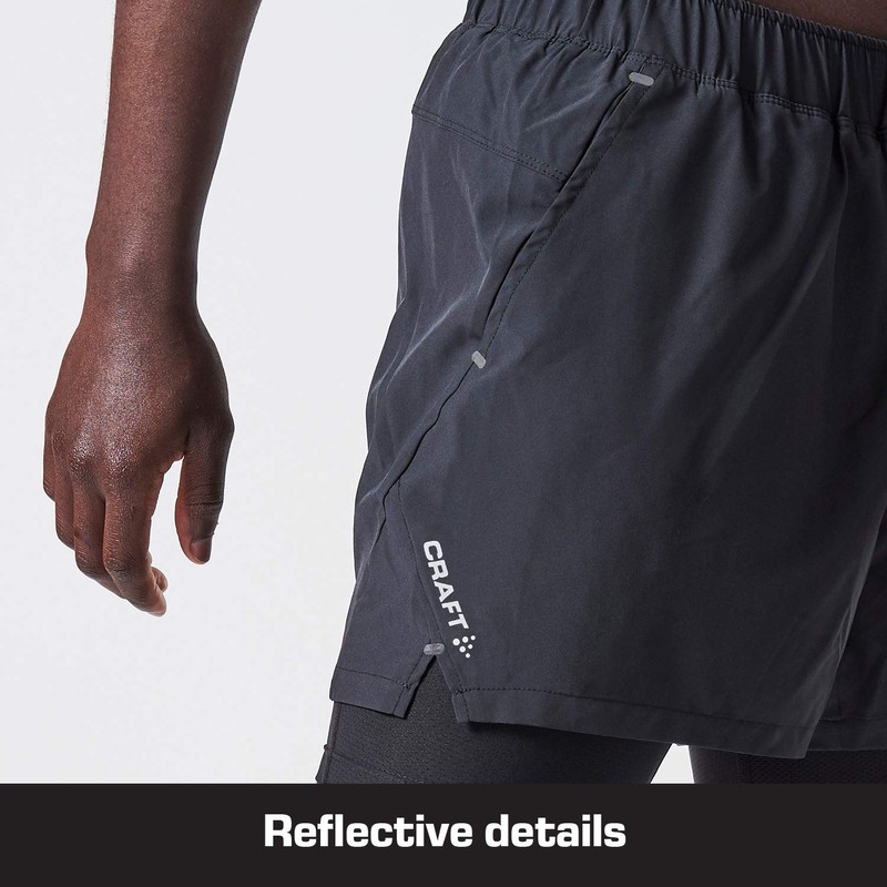 Craft Men's Advance Essence 2-in-1 Stretch Shorts