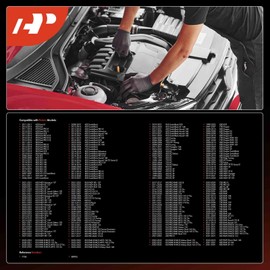 A-Premium Spark Plugs Compatible with Polaris Dragon 700, Dragon RMK 800, Dragon IQ 600 700 800, IQ Widetrak 600, IQ Shift 600, IQ Touring 600, Indy 600, Fusion 700, Pack of 4