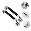 GLEAVI 2pcs Grab Bar Non- Shower Handle for Bathroom Safety