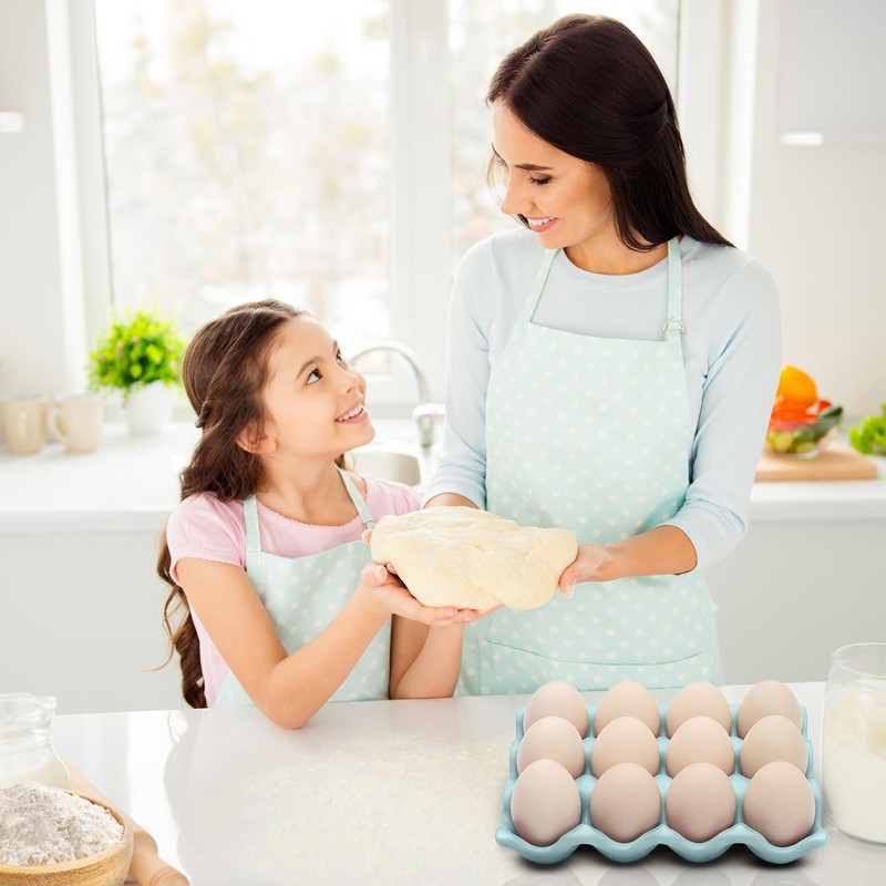 Flexzion Ceramic 12 + 6 Cups Egg Tray - 18