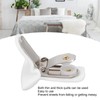 12pcs Padded Comforter Clips, White Padded Duvet Clips Quilt Fixing