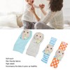 4pcs Baby Rattle Socks Cute Octopus Shape Soft Light Adjustable