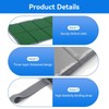 2 Pieces Folding Seat Mat Sit Pad Set with Storage
