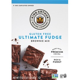 King Arthur, Gluten Free Brownie Mix, 17 Ounce