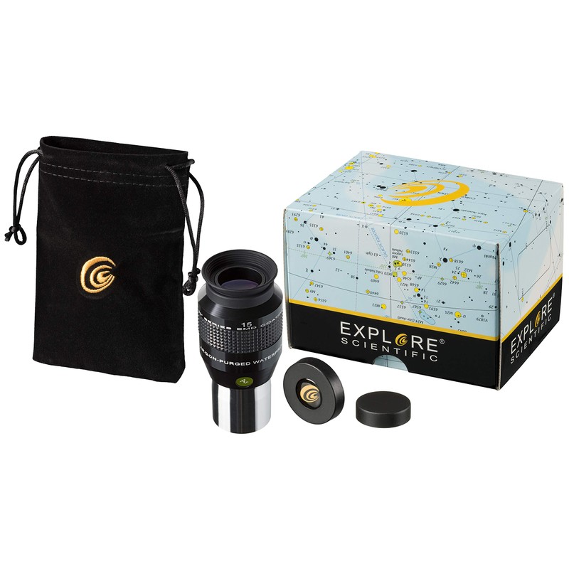Explore Scientific 52° LER Eyepiece 15 mm Ar (1.25 Inches)
