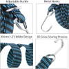 4Pcs 40Inch Bungee Cords with Hooks, Flat Adjustable Heavy Duty