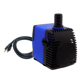 Aqua Dream 528 GPH Submersible Pump(2000L/H,45W) Ultra Quiet Adjustable Water Pump for Pond,Aquarium,Fish Tank,Fountain,Hydroponics,Statuary - 1 Pc