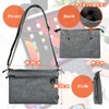 FeasibleSite Shoulder Bag, Crossbody Sacoche Pochette, Thin, Shopping, Travel, Leisure,