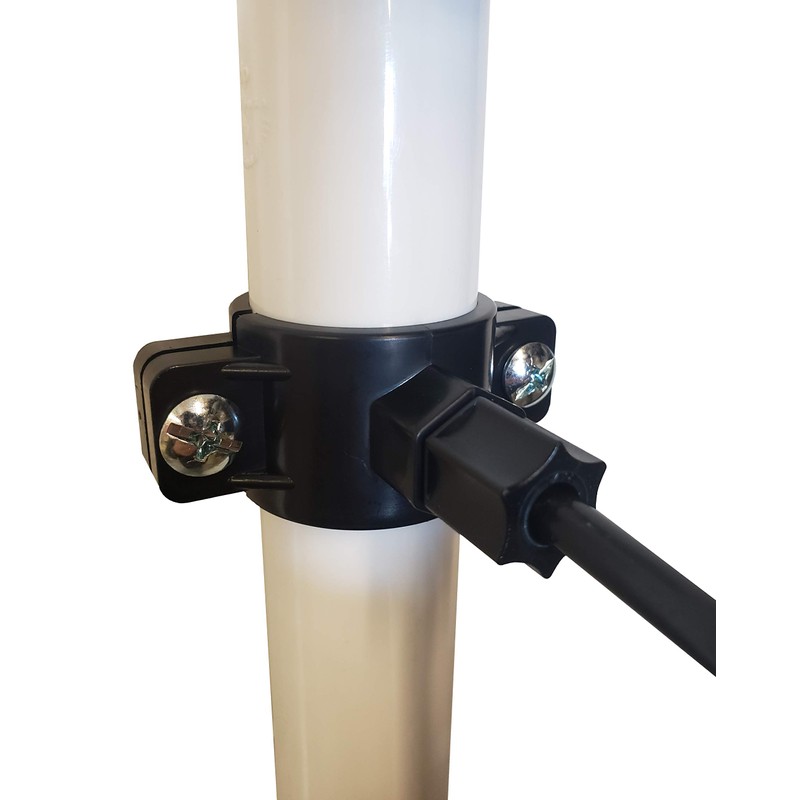 Metpure Water Drain Saddle Valve 1/4" JACO For Under-Sink Reverse