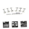 Kisangel Guitar Tuning Key Peg Locking Tuners for Accurate Tuning