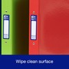 Oxford A4 Ring Binders, Red/Green/Blue, Pack of 3 Folders 40mm
