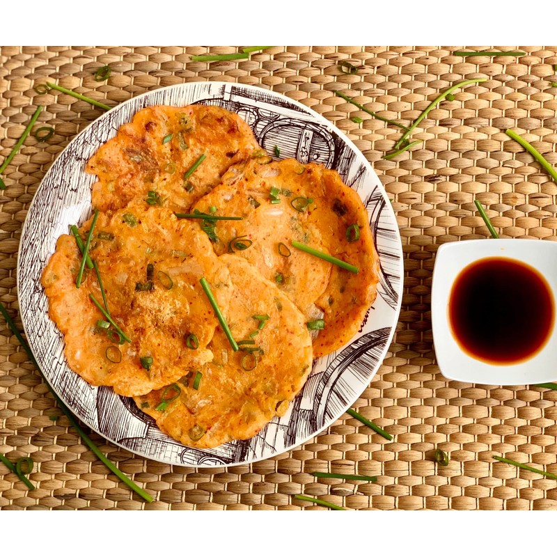 EasyCookAsia Kimchi Jeon Cooking Box, Korean Kimchi Pancakes, DIY Box