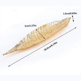 Zen Leaf Incense Burner with Ash Catcher - Compact Zinc Alloy Golden Tray for Meditation, Yoga & Home Decor, Portable Spiritual Aromatherapy Holder