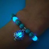 Pulsera luminosa con forma de flor de loto que brilla