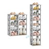 HAIXIN 10 Tier Narrow Shoe Rack, Shoe Rack for Closet,