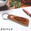 ROYALZ Traummann Keyring Love Pendant Leather Engraving for Him Husband