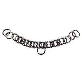 Intrepid International Cadena Inglesa de Acero Inoxidable, Plateado, para Caballos, 1 Unidad