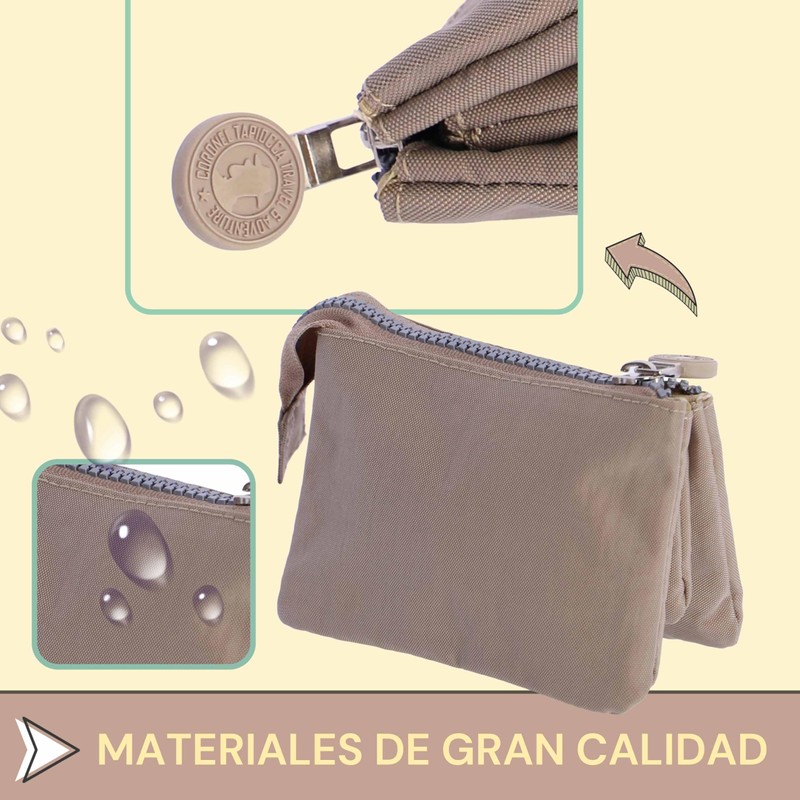 Coronel TAPIOCCA Women's Wallet Purse Women's Wallet Purse, beige, Women's